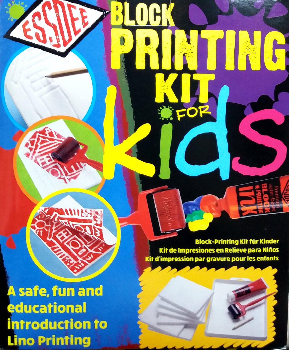 Block Printing for Kids kit at Art and Craft Valley Coulsdon