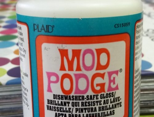 Mod Podge (for image transfers) at Art and Craft valley Coulsdon